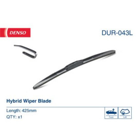 Щітка склоочисника гібридна Hybrid 430 мм (17) DENSO dur043l
