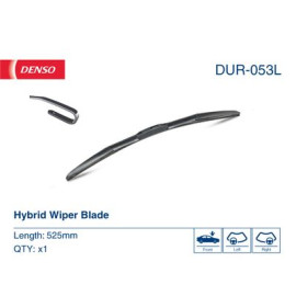 Щетки стеклоочистителя 53см Крючок 9x3, 9x4 гибрид DENSO dur053l