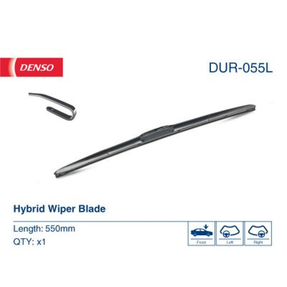 Щетка стеклоочистителя гибридная Hybrid 550 мм (22) DENSO dur055l