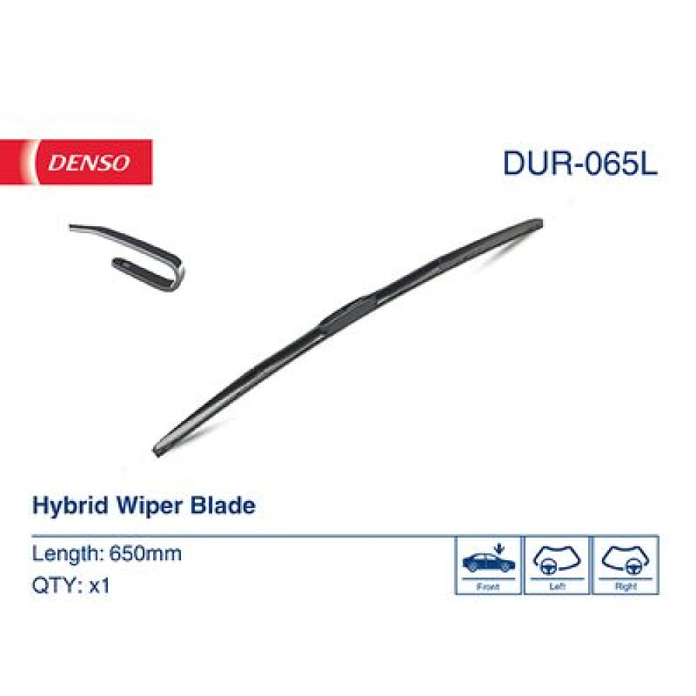 Щетка стеклоочистителя гибридная Hybrid 650 мм (26) DENSO dur065l