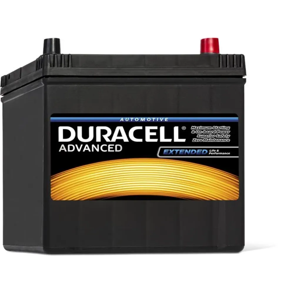Автомобільний акумулятор Advanced 60Ah 510A R+ DURACELL da60
