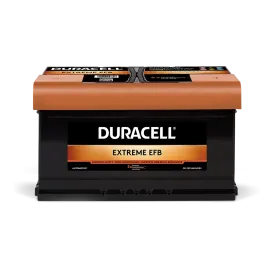 Автомобильный аккумулятор Extreme EFB 75Ah 730A R+ DURACELL de75efb