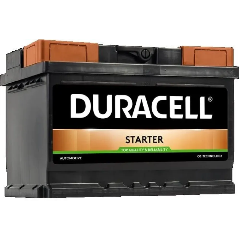 Автомобильный аккумулятор Starter 60Ah 480A R+ DURACELL ds60