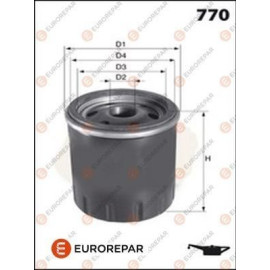 Фильтр масляный EUROREPAR e149241