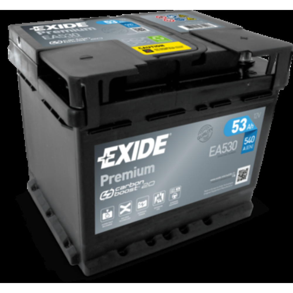 Аккумулятор 53ач, 540а EXIDE ea530