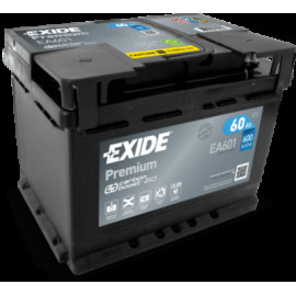 Акумулятор 12V/60Ah/600A EXIDE ea601