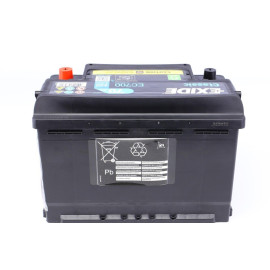Аккумулятор 12V/70Ah/640A EXIDE ec700