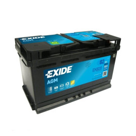 Акумулятор 12V/82Ah/800A EXIDE ek820