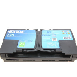 Акумулятор 12V/82Ah/800A EXIDE ek820