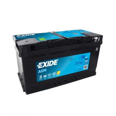 Аккумулятор автомобильный 12V/96Ah/850 EXIDE ek960