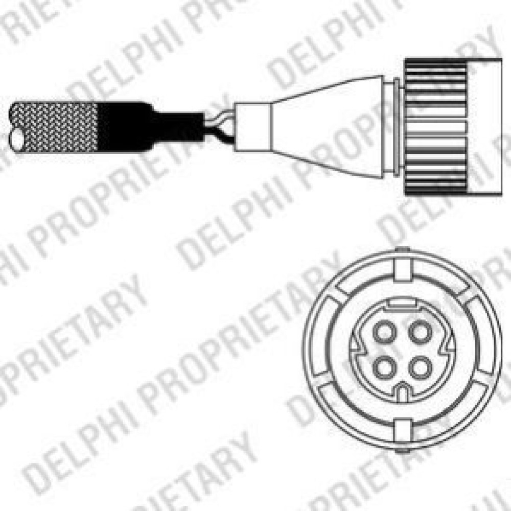 Датчик кисню DELPHI es1025412b1