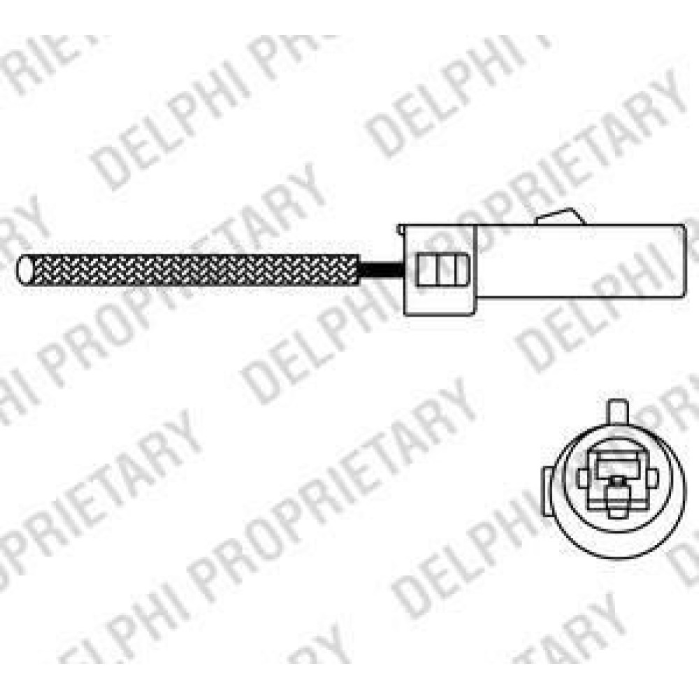 Датчик кисню DELPHI es1084912b1