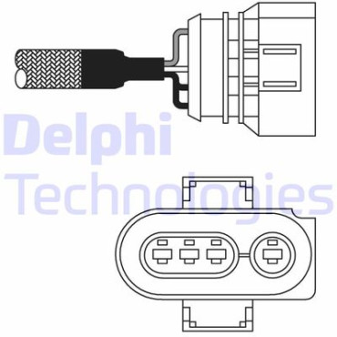 Датчик кисню DELPHI es1098012b1