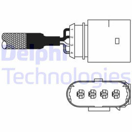 DELPHI es1098112b1 Датчик кисню DELPHI es1098112b1