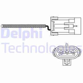 Датчик кислорода DELPHI es1098812b1