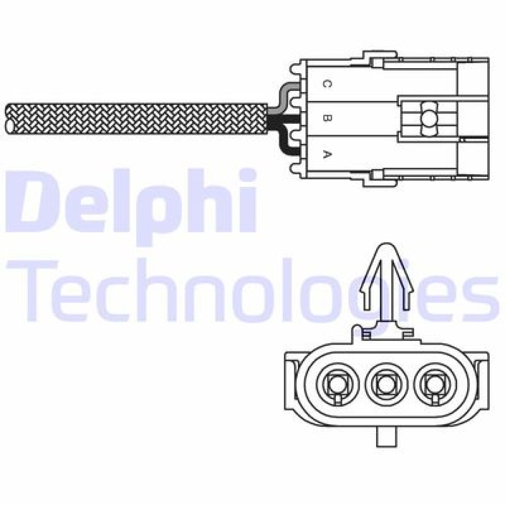Датчик кислорода DELPHI es1099212b1