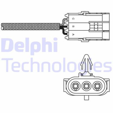 Датчик кислорода DELPHI es1099212b1