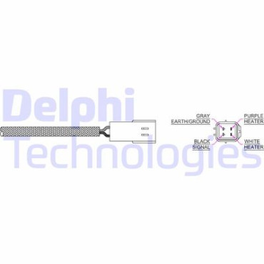 Датчик кислорода DELPHI es2017012b1