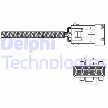 Датчик кисню DELPHI es2029312b1