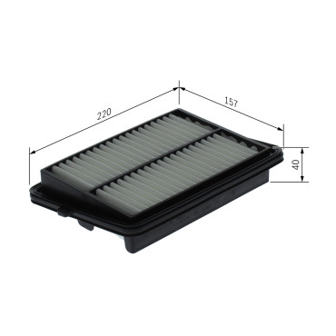 Фильтр воздушный BOSCH f026400649