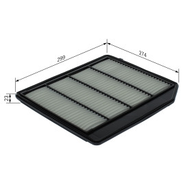 Фильтр воздушный BOSCH f026400710