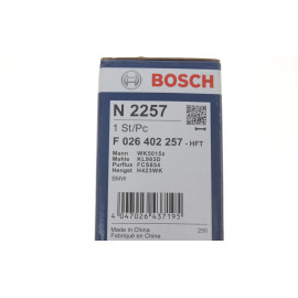 Фильтр топлива BOSCH f026402257