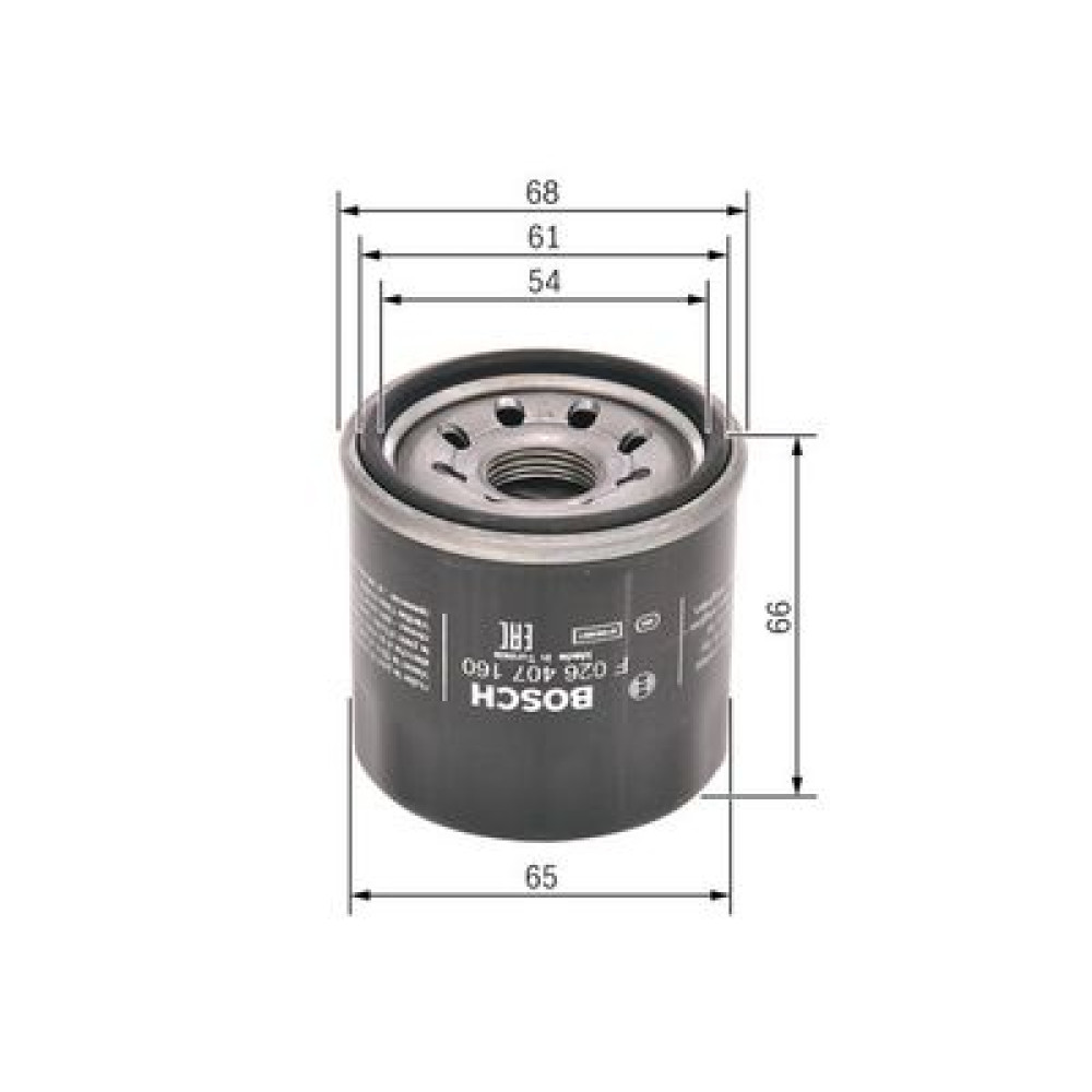 Фільтр оливи BOSCH f026407160