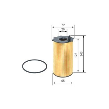 Фільтр масляний BOSCH f026407207