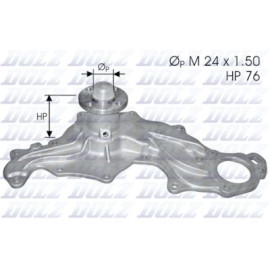 Насос системи охолодження DOLZ f122