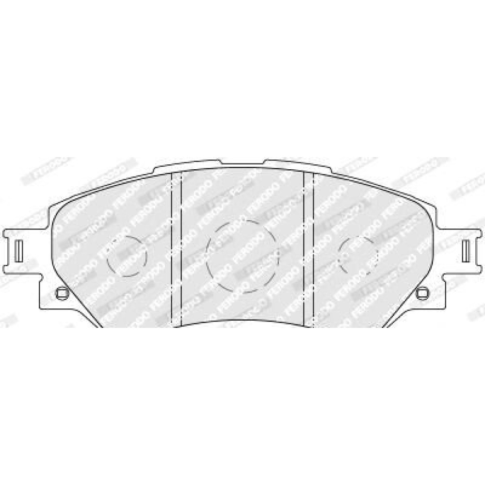 Дисковые колодки Ferodo fdb4936