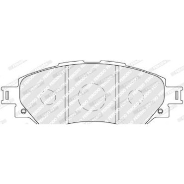 Дисковые колодки Ferodo fdb4936