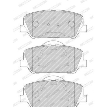 Дисковые колодки Ferodo fdb4984