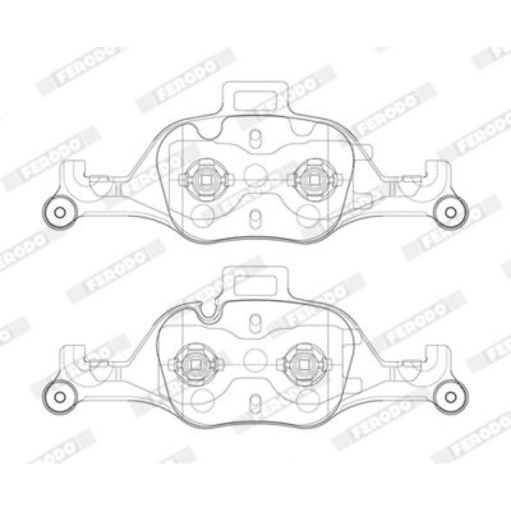 Гальмівні колодки Ferodo fdb5114