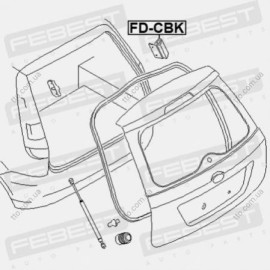 Відбійник кришки багажника Febest fdcbk