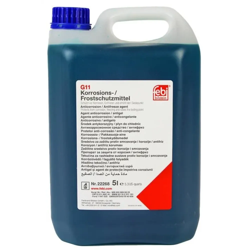 Антифриз G11 синій концентрат 5л BILSTEIN FEBI 22268