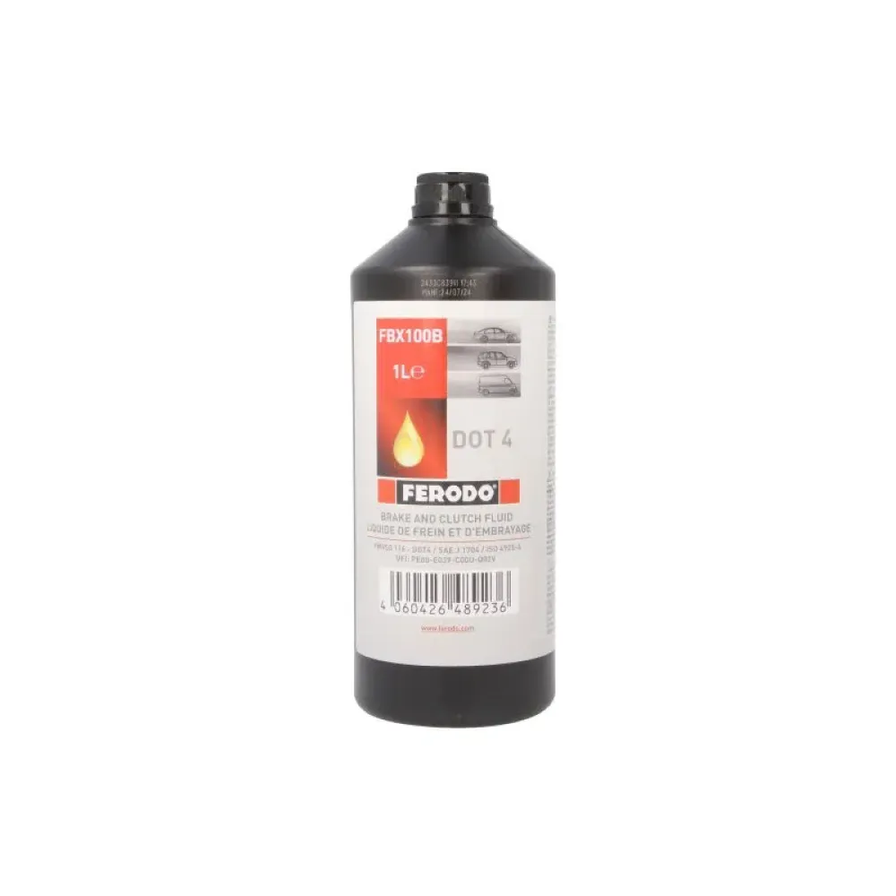 Гальмівна рідина (DOT 4) 1л Ferodo fbx100b