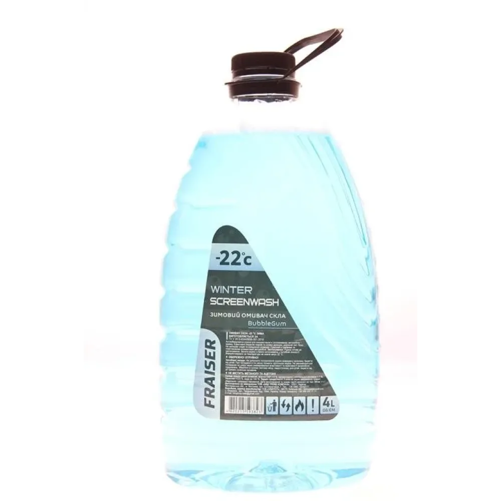 Омивач скла зимовий BubbleGum-22 (4л) FRAISER fraiserbg224l