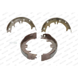 Комплект тормозных колодок из 4 шт. барабанов Ferodo fsb674