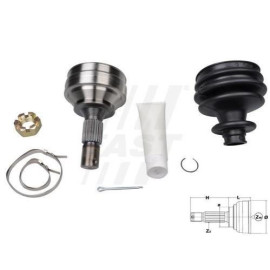 ШРУС колесный 25/34 шлица FAST ft25089k