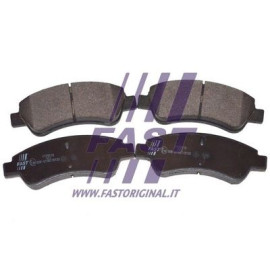 FAST ft29519 Колодки тормозные перед без датчика FAST ft29519