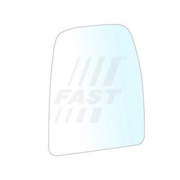Стекло зеркала левое верх подогрев FAST ft88575