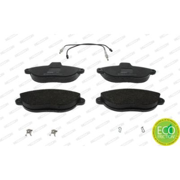 Комплект гальмівних колодок з 4 шт. дисків Ferodo fvr1002