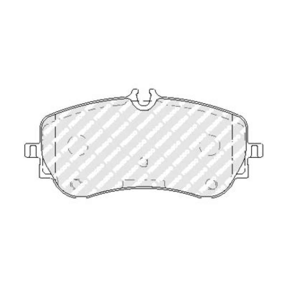 Тормозные колодки Ferodo fvr5068