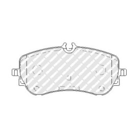 Тормозные колодки Ferodo fvr5068