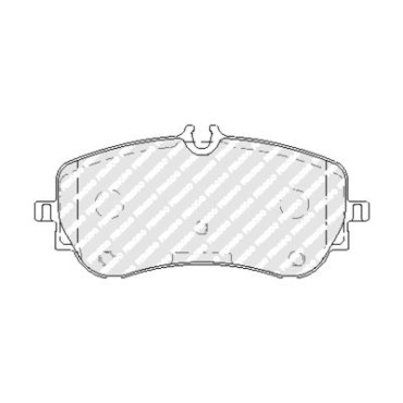 Тормозные колодки Ferodo fvr5068