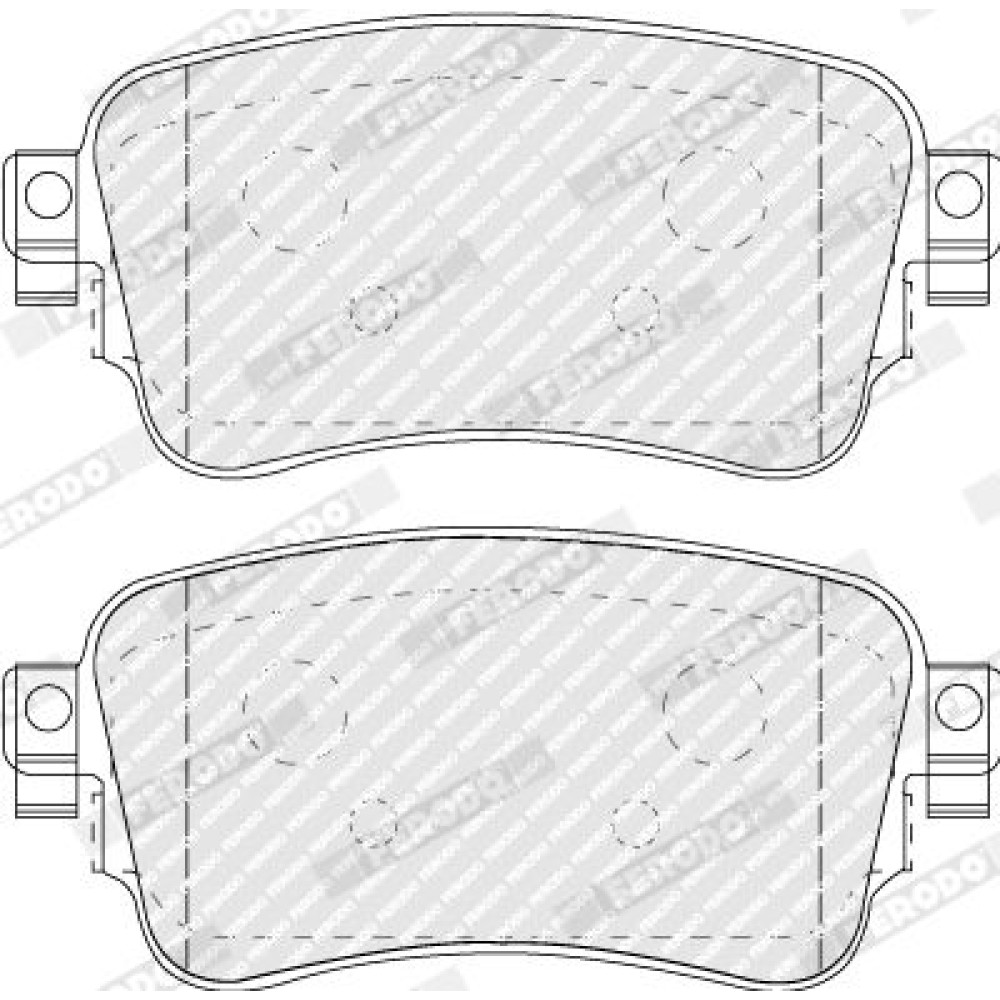 Тормозные колодки Ferodo fvr5120
