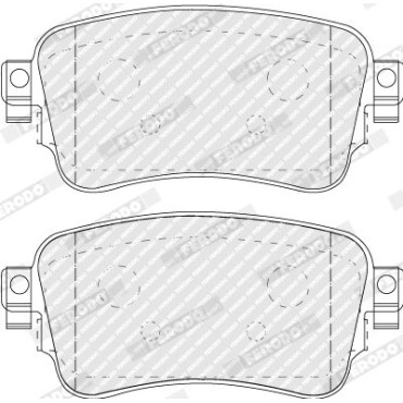 Тормозные колодки Ferodo fvr5120