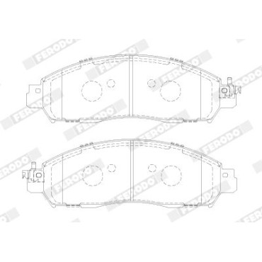Гальмівні колодки Ferodo fvr5284