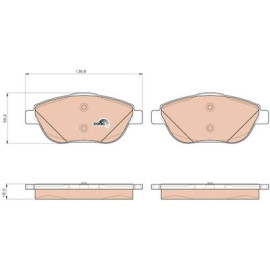Тормозные колодки TRW gdb1926