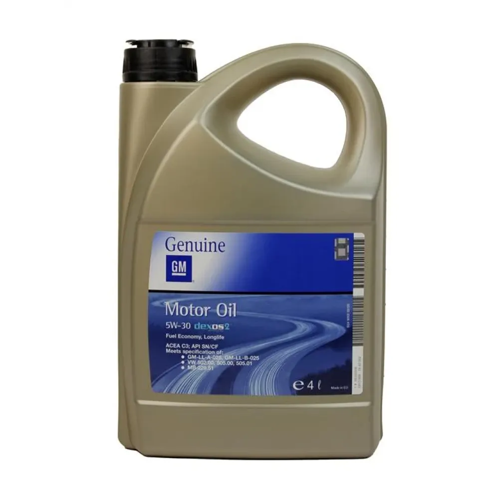Олива моторна GM Dexos2 5W-30, 4л. GENERAL MOTORS 93165556